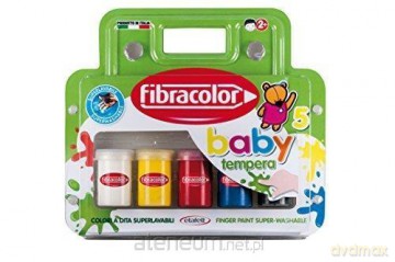 Farbki Tempery Baby 5 kolorów