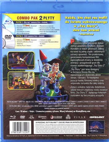 Toy Story edycja specjalna (Disney) [Blu-Ray]+[DVD]