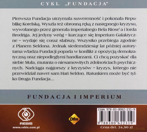 Fundacja i imperium - Isaac Asimov [AUDIOBOOK]