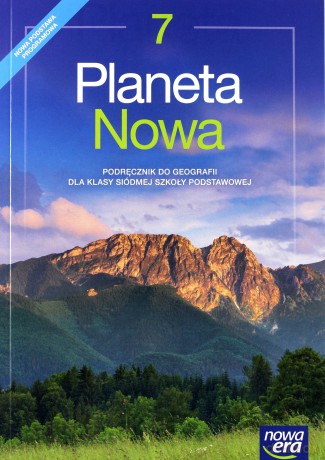 Geografia Szkoła podstawowa 7 Planeta Nowa Podręcznik [KSIĄŻKA]
