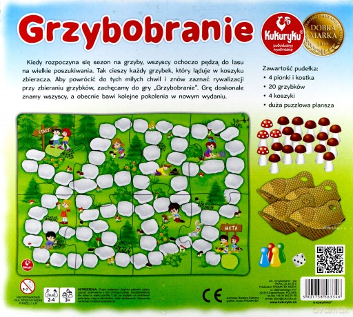 Grzybobranie [GRA PLANSZOWA]