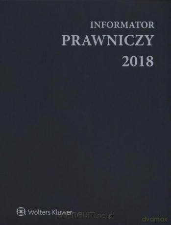 Informator Prawniczy 2018 A4 szary [KSIĄŻKA]