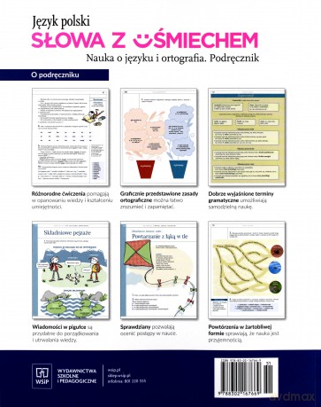 Język polski Szkoła podstawowa 4 Słowa z uśmiechem Podręcznik [KSIĄŻKA]
