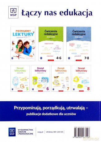 Język polski Szkoła podstawowa 4 Zeszyt lekturowy [KSIĄŻKA]