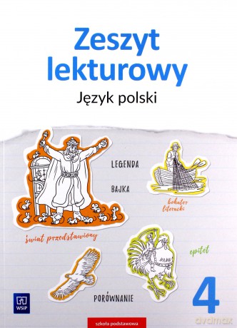 Język polski Szkoła podstawowa 4 Zeszyt lekturowy [KSIĄŻKA]