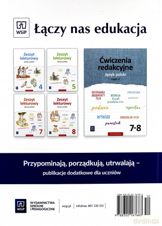 Język polski Szkoła podstawowa 4-6 Ćwiczenia redakcyjne cz. 1 [KSIĄŻKA]