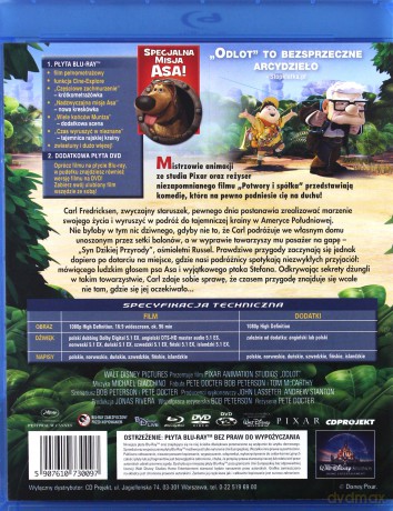 Odlot (Disney) [Blu-Ray]+[DVD]