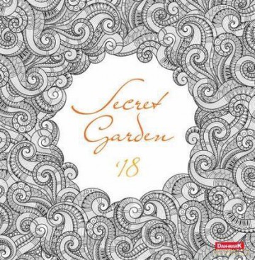 Kalendarz 2018 13 PL 30x30 Secret Garden [KALENDARZ]