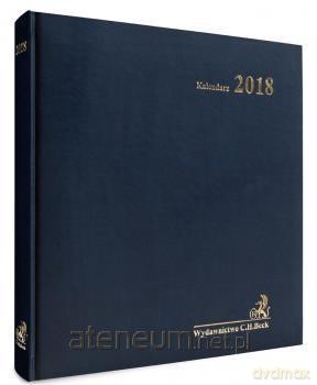 Kalendarz 2018 A4 Prawnika Gabinetowy granatowy [KALENDARZ]
