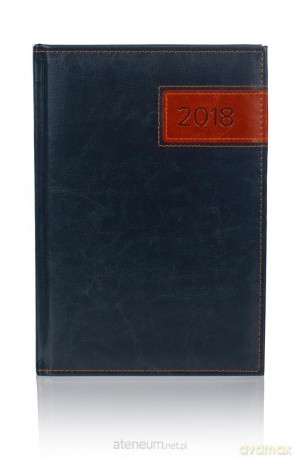 Kalendarz 2018 A5 Standard Color grafit/brąz [KALENDARZ]
