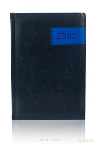 Kalendarz 2018 A5 Standard Color grafit/niebieski [KALENDARZ]