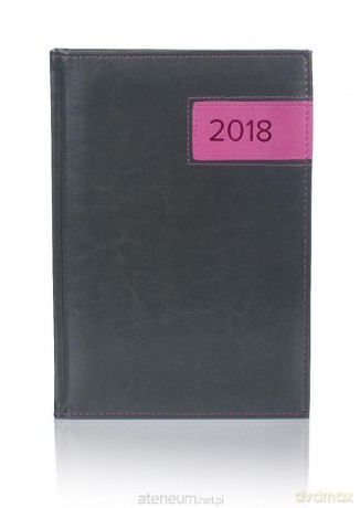 Kalendarz 2018 A5 Standard Color szary/fioletowy [KALENDARZ]