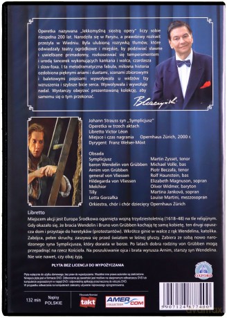 Bogusław Kaczyński Przedstawia: Operetki 07: Symplicjusz [DVD]