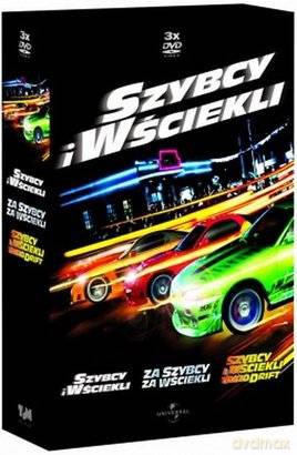 Szybcy i wściekli: Ekstremalna kolekcja BOX [3DVD]