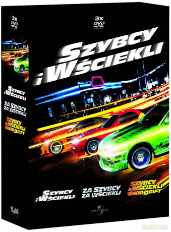 Szybcy i wściekli: Ekstremalna kolekcja BOX [3DVD]