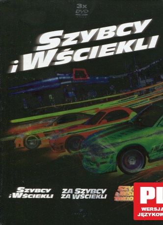 Szybcy i wściekli: Ekstremalna kolekcja BOX [3DVD]