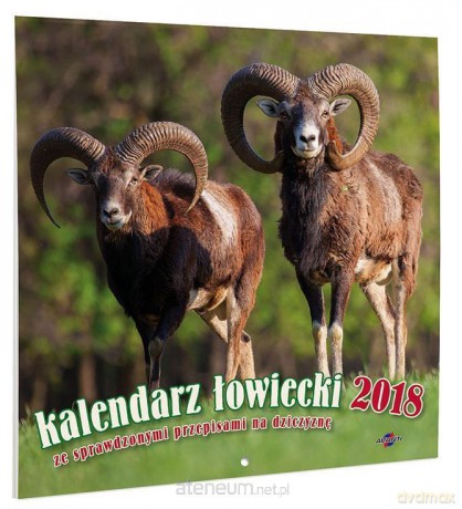 Kalendarz 2018 Łowiecki z przepisami KAD-4 [KALENDARZ]