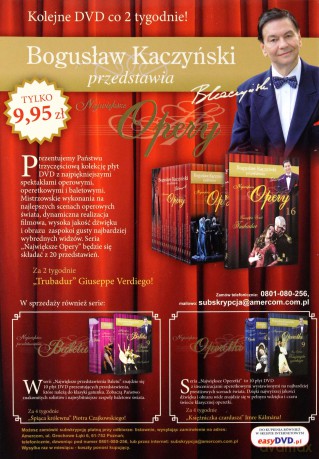Bogusław Kaczyński Przedstawia: Operetki 08: Życie paryskie [DVD]