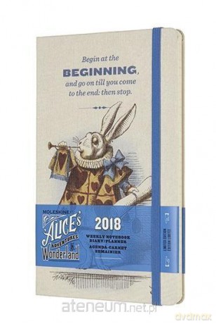Kalendarz 2018 tygodniowy 12ML Alicja [KALENDARZ]