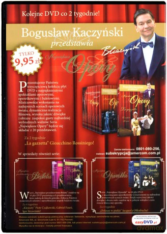 Bogusław Kaczyński Przedstawia: Opery 17: Poławiacze pereł [DVD]