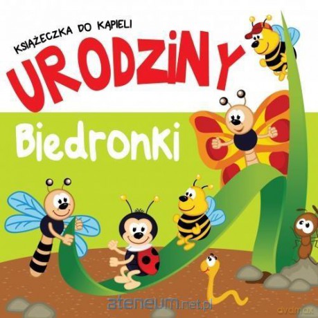Kąpielowa z zakładkami - Urodziny Biedronki [KSIĄŻKA]