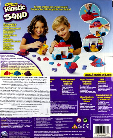 Kinetic Sand - Samochód lodziarnia