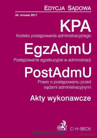 Kodeks postępowania administracyjnego [KSIĄŻKA]
