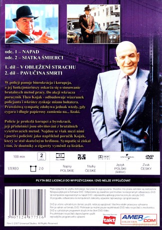 Kojak 01: Napad / Siatka śmierci (0) [DVD]
