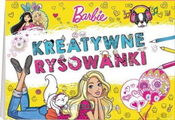 Kreatywne rysowanki. Barbie [KSIĄŻKA]