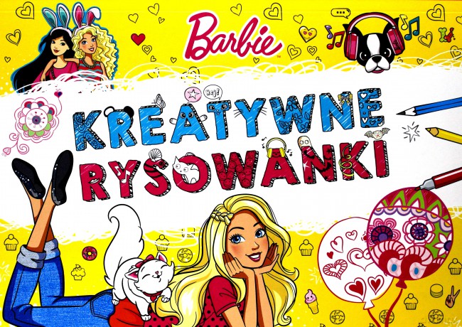 Kreatywne rysowanki. Barbie [KSIĄŻKA]