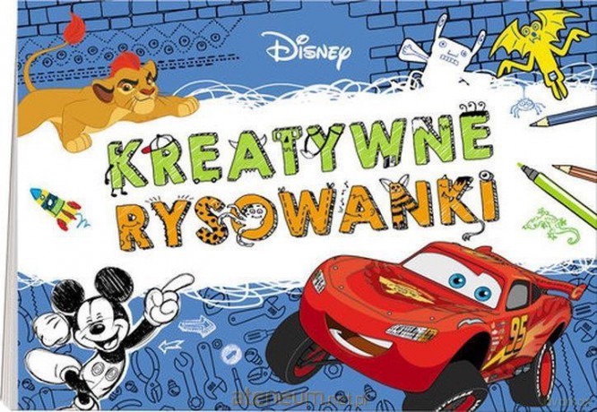 Kreatywne rysowanki. Disney [KSIĄŻKA]