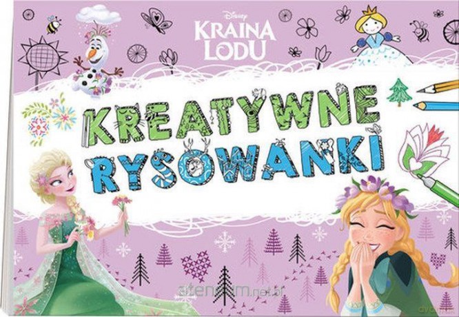 Kreatywne rysowanki. Kraina lodu [KSIĄŻKA]