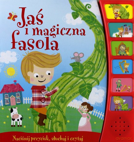 Książeczka dźwiękowa. Jaś i magiczna fasola [KSIĄŻKA]