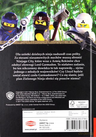 LEGO Ninjago Movie. Opowieść filmowa [KSIĄŻKA]