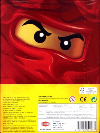 LEGO Ninjago. Zestaw książek z klockami Lego