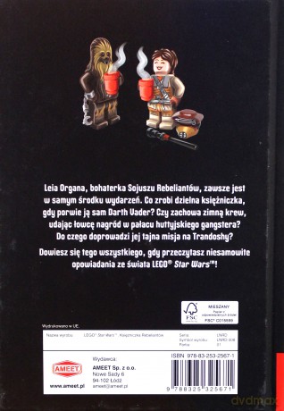LEGO Star Wars Księżniczka rebeliantów (Gwiezdne Wojny) [KSIĄŻKA]