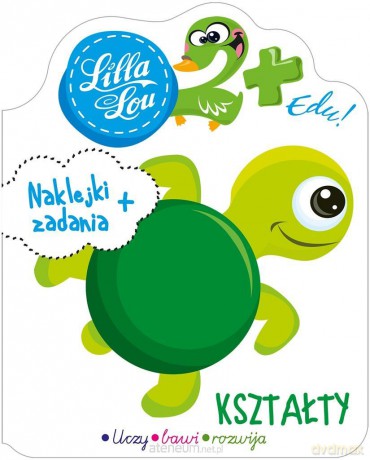 Lilla Lou edu 2+ Kształty [KSIĄŻKA]