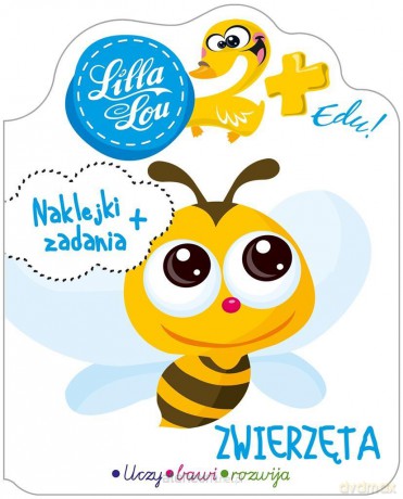 Lilla Lou edu 2+ Zwierzęta [KSIĄŻKA]