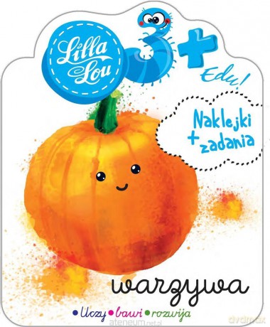 Lilla Lou edu 3+ Warzywa [KSIĄŻKA]