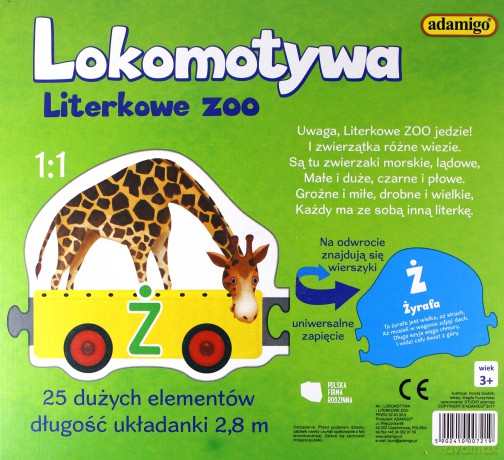Lokomotywa - literkowe ZOO