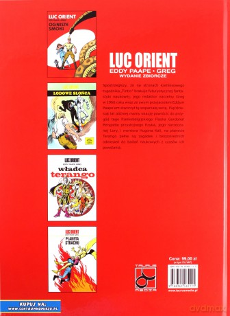 Luc Orient. Wydanie zbiorcze (Tom 1) - Eddy Paape [KOMIKS]