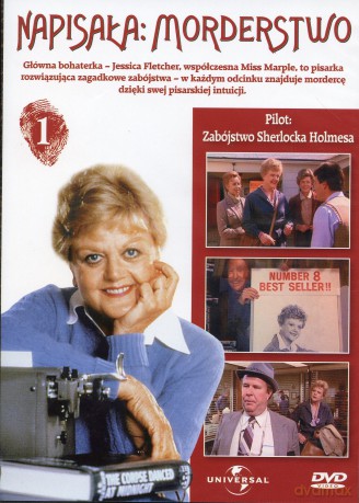 Napisała: Morderstwo 01: Zabójstwo Sherlocka Holmesa (pilot) [DVD]
