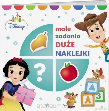 Małe zadania, duże naklejki Disney 1 [KSIĄŻKA]