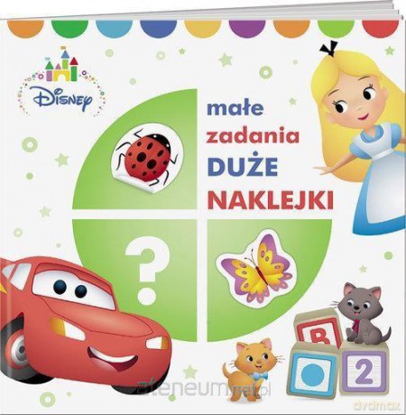 Małe zadania, duże naklejki Disney 2 [KSIĄŻKA]