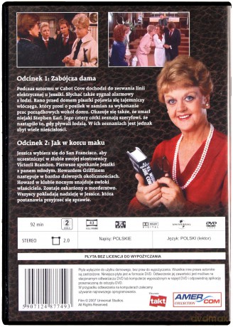 Napisała: Morderstwo 02: Zabójcza dama / Jak w korcu maku [DVD]