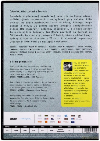 Człowiek, który zjechał z Everestu [DVD]
