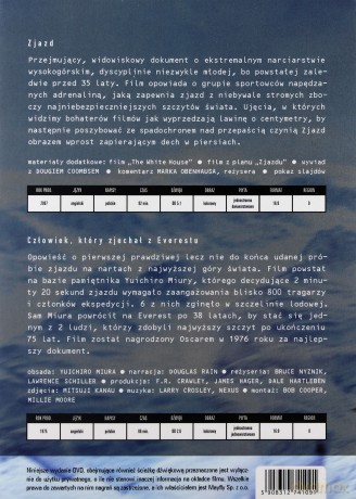 Zjazd / Człowiek, który zjechał z Everestu [BOX] [2DVD]