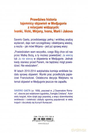 Medjugorie. Prawdziwa historia - Saverio Gaeta [KSIĄŻKA]