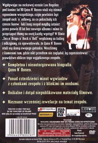 Guns N' Roses: Sex n' drugs n' rock n' roll [DVD]