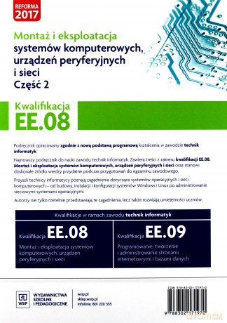 Montaż i eksploatacja systemów komp. cz. 2 EE.08 [KSIĄŻKA]